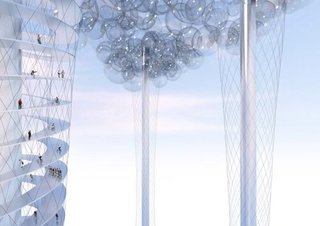 Illustration for article titled Digital Cloud Could Be London's Next Monument